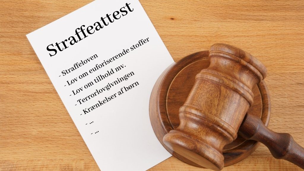 Billede til nyheden Hvordan ser en ren straffeattest ud hvordan får jeg min